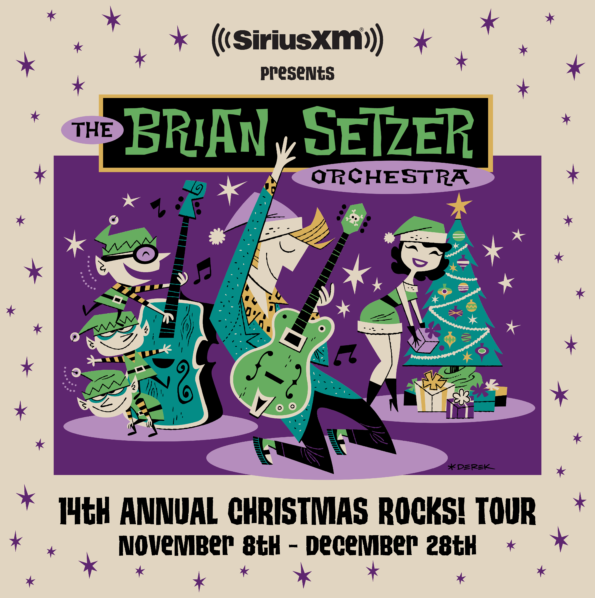siriusxm presents the brian setzer orchestra s 14th annual brian setzer christmas 2019