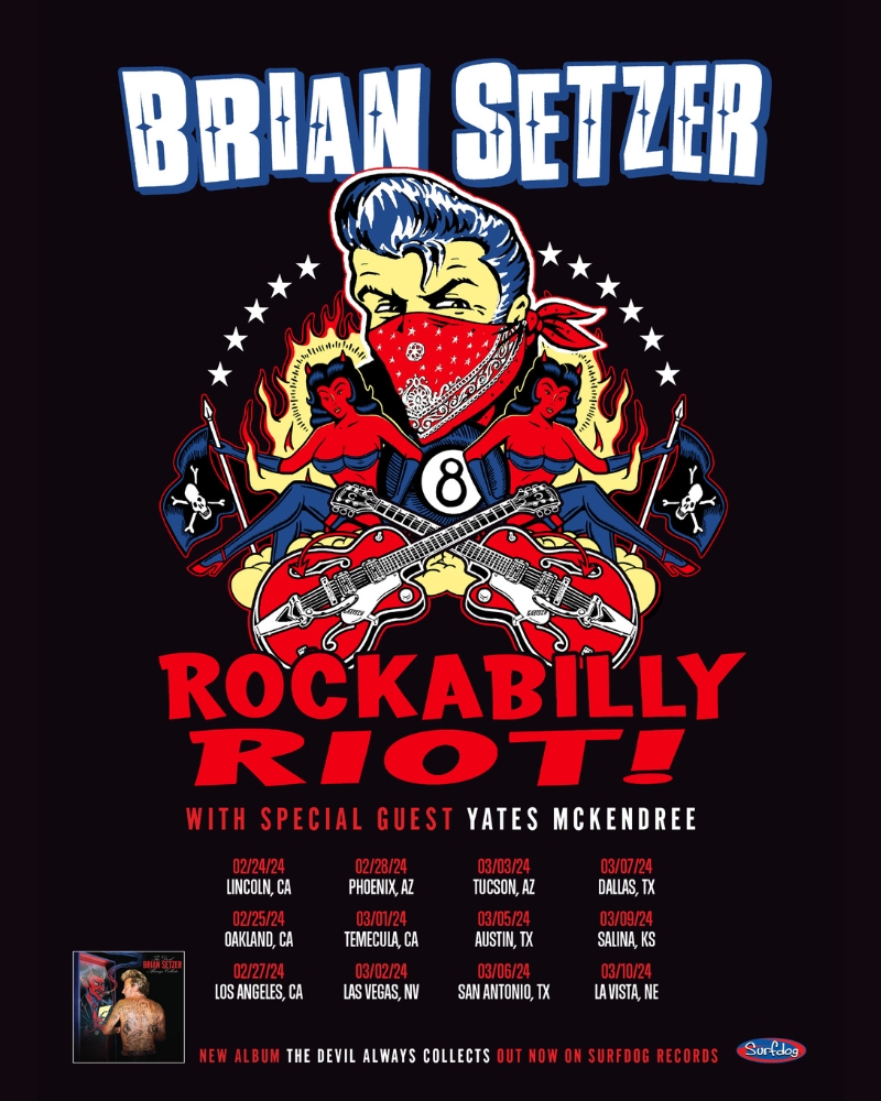 Brian Setzer Rockabilly Riot! 2024 Tour - Brian Setzer